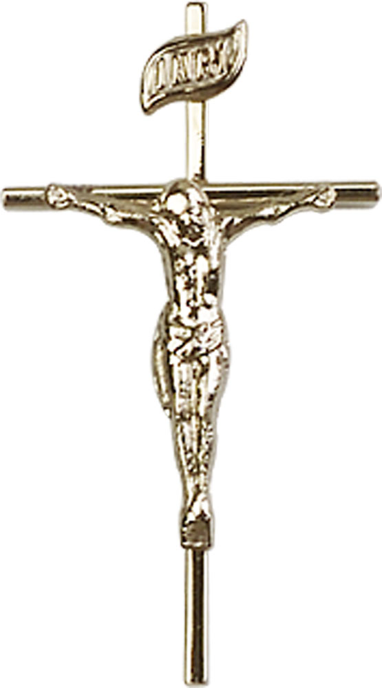 14kt Gold Filled Crucifix Medal