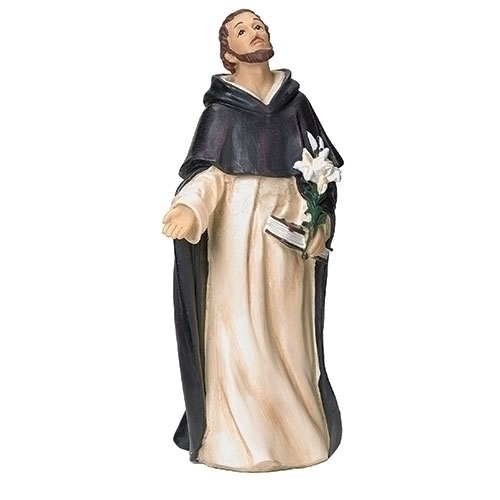 4"H St Dominic Figure