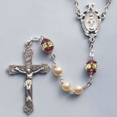 Amethyst Birthstone Rosary