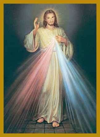 "Divine Mercy" Living Mass Cards