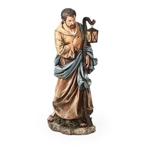 39" Scale Joseph Fig Painted - Christmas