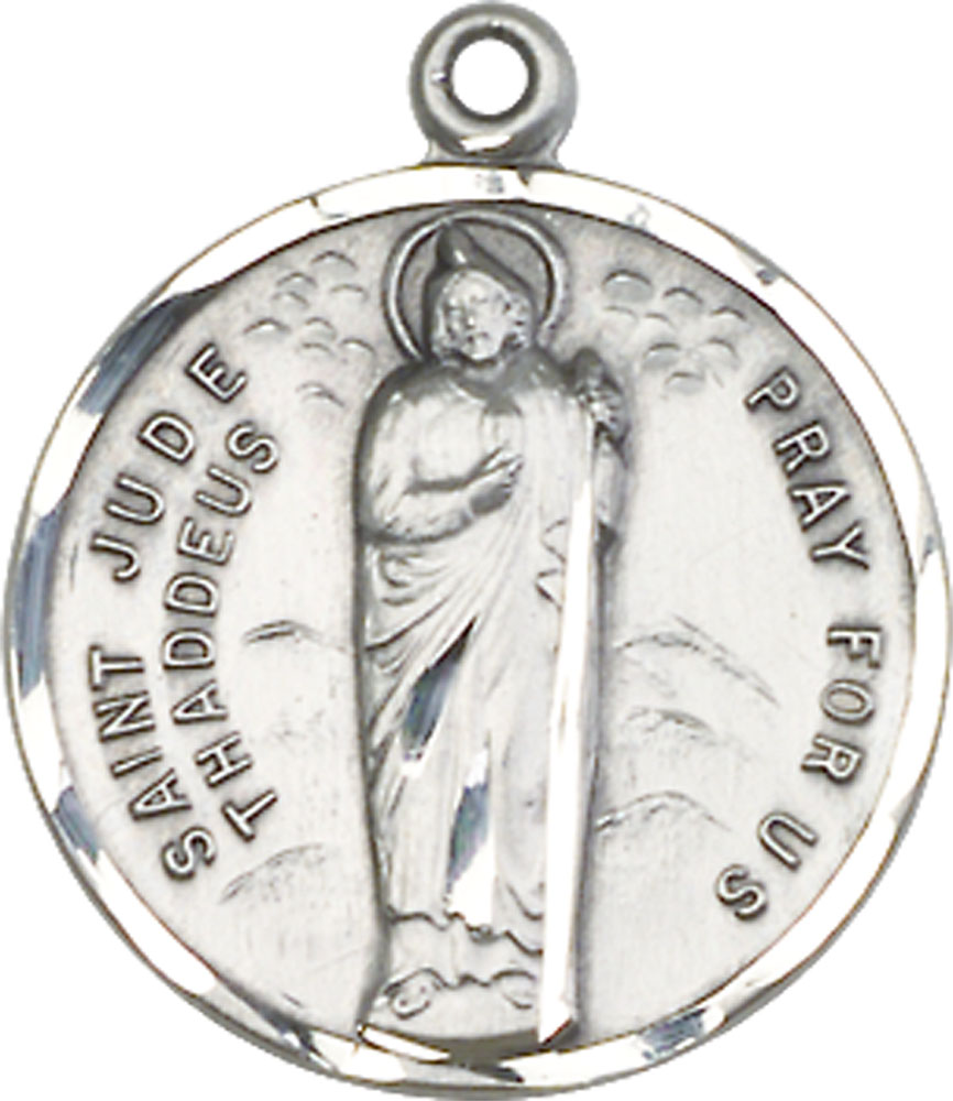 Sterling Silver Saint Jude Medal