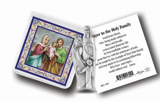 The Holy Family Prayer &amp; Picture Card