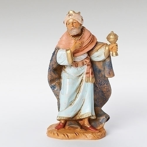 5" King Gaspar With Story Card - Christmas