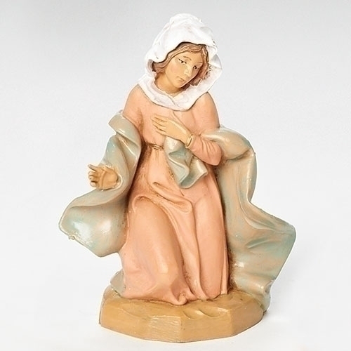 5" Mary Nativity Fig - Christmas