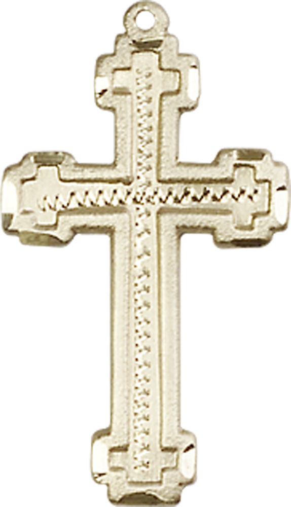 14kt Gold Filled Cross Medal