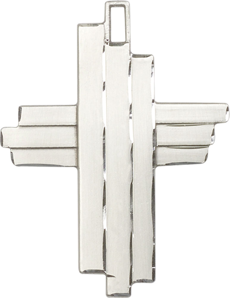 Sterling Silver Cross Medal