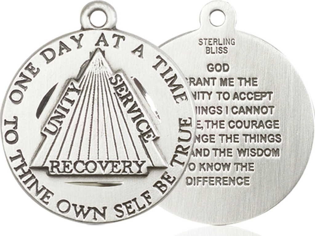 Sterling Silver Recovery Medal
