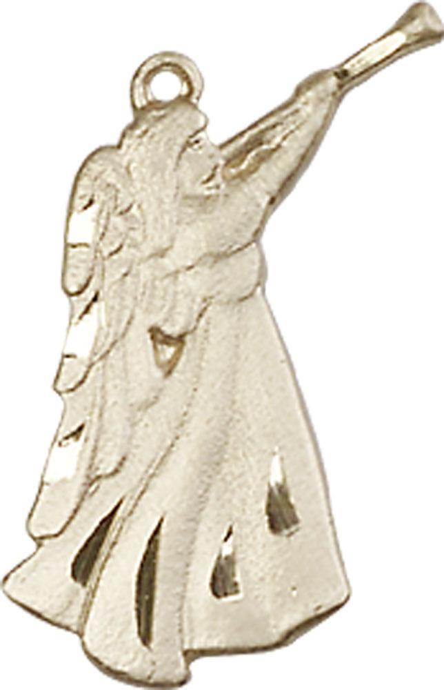 14kt Gold Filled Guardian Angel Medal