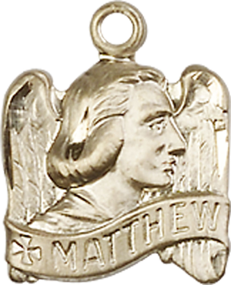 14kt Gold Filled Saint Matthew Medal