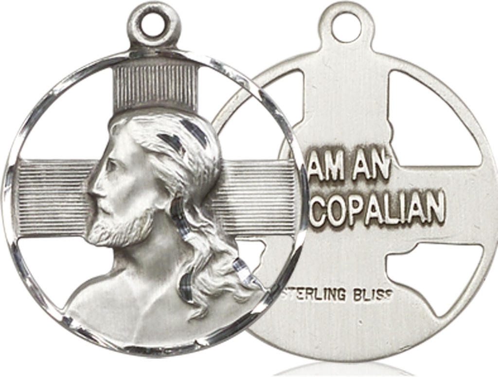 Sterling Silver Cross Medal