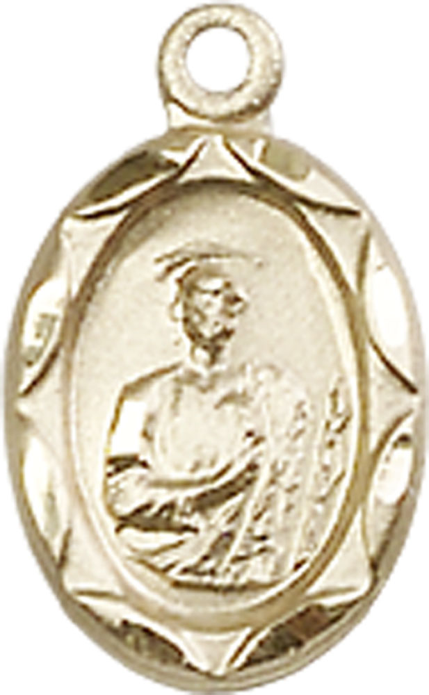 14kt Gold Saint Jude Medal
