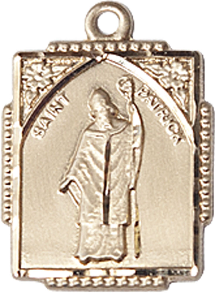 14kt Gold Saint Patrick Medal