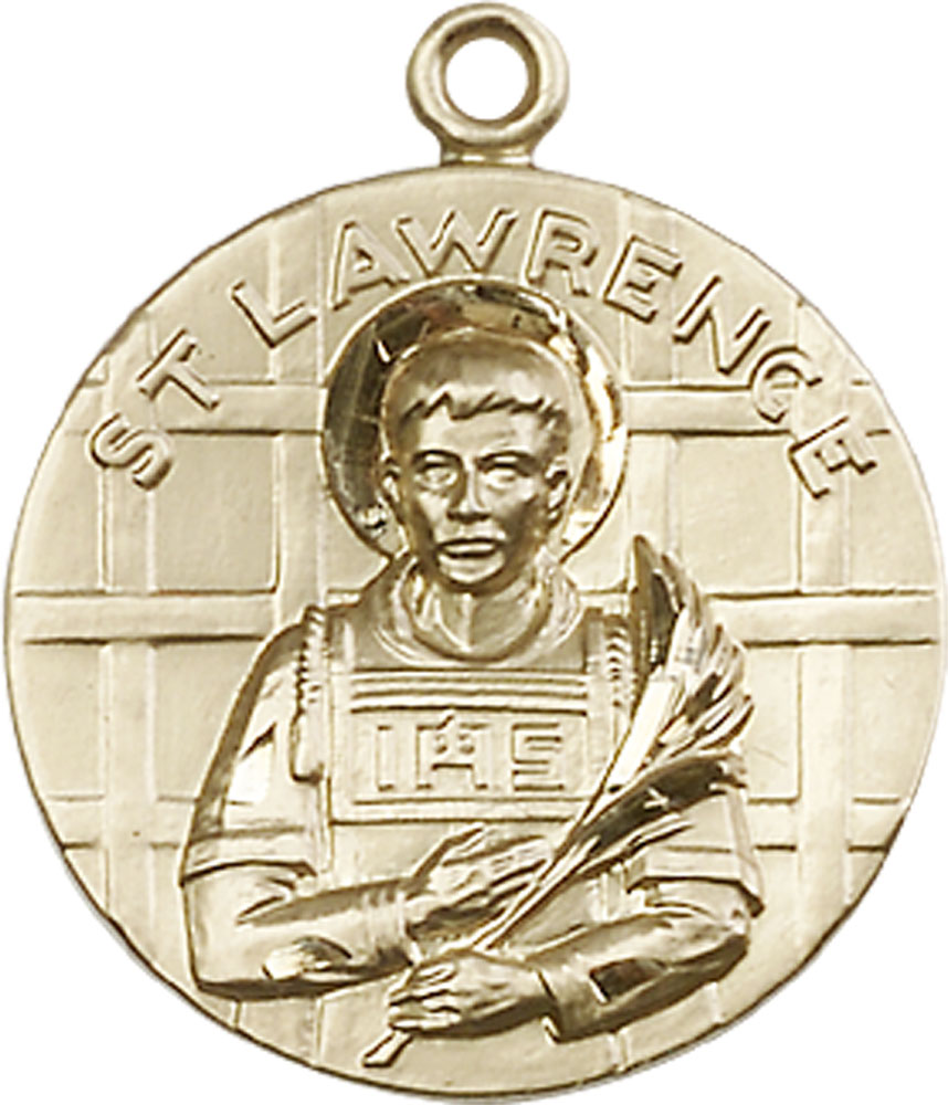 14kt Gold Saint Lawrence Medal