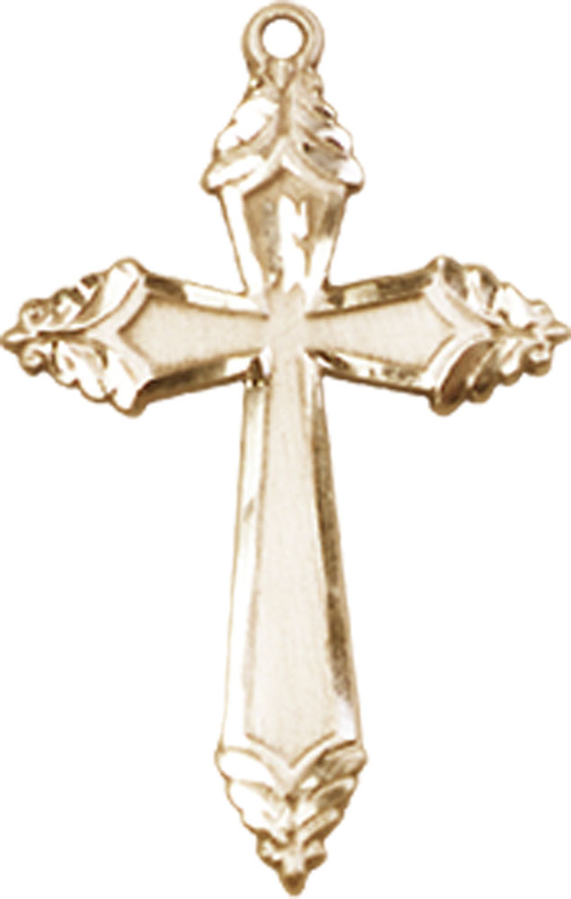 14kt Gold Filled Cross Medal