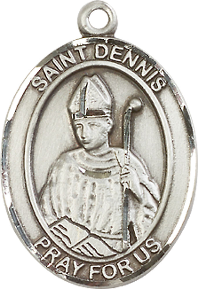 Sterling Silver Saint Dennis Medal