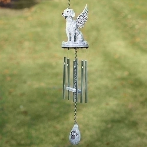 16.5"L Dog Memorial Windchime