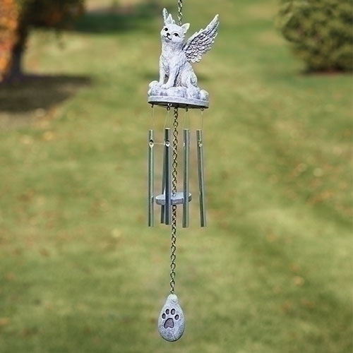 16.5"L Cat Memorial Windchime