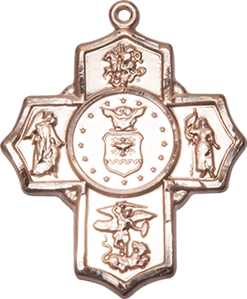 14kt Gold Filled 5-Way Air Force Medal