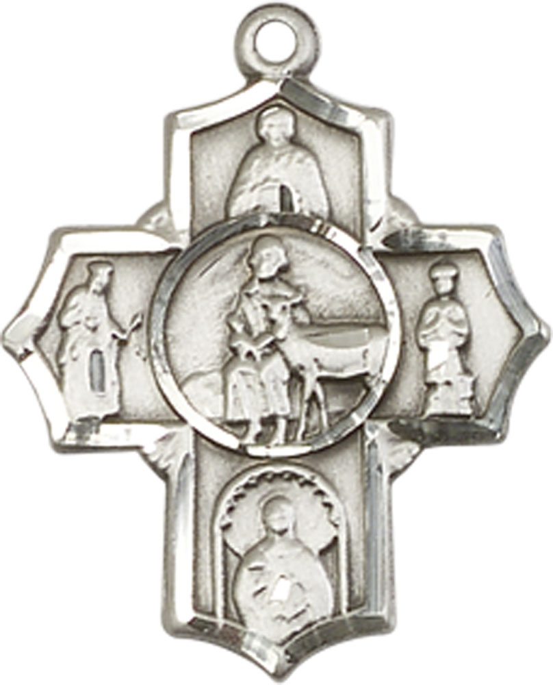 Sterling Silver 5-Way Special Needs Medal