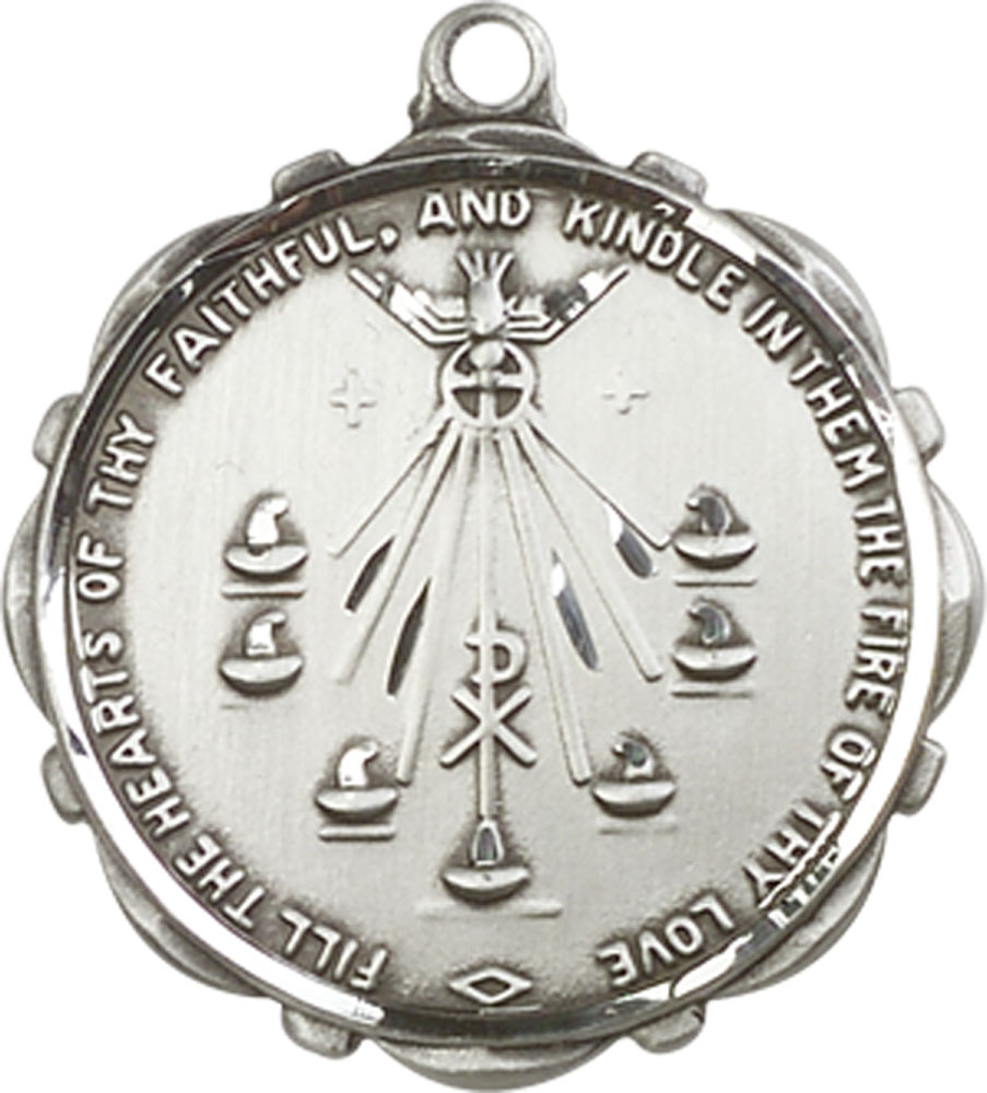Sterling Silver Seven Gifts Medal