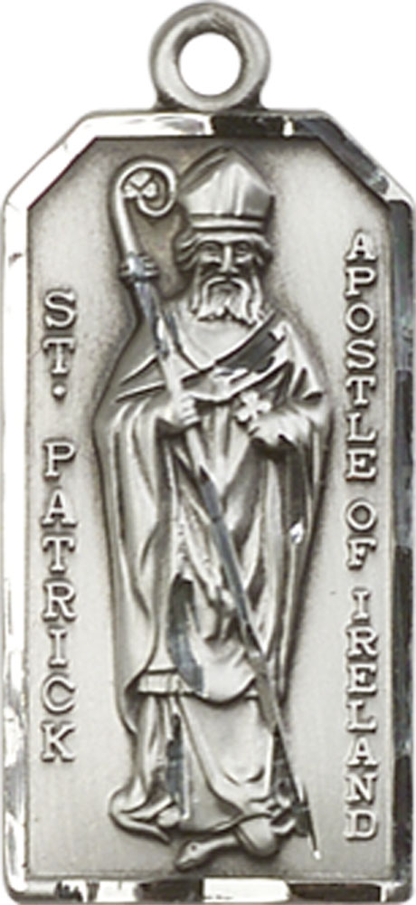 Sterling Silver Saint Patrick Medal