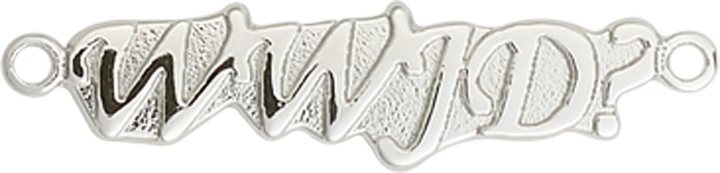 Sterling Silver WWJD Medal