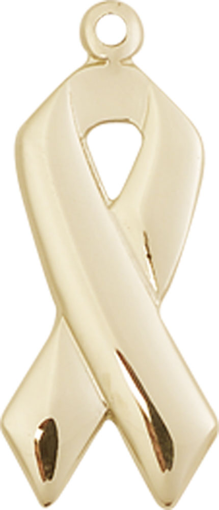 14kt Gold Filled Cancer Awareness Medal