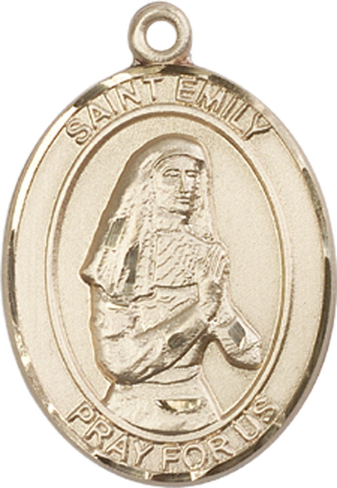 14kt Gold Filled Saint Emily de Vialar Medal
