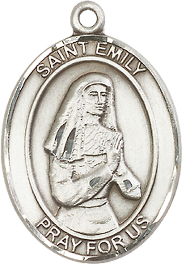 Sterling Silver Saint Emily de Vialar Medal
