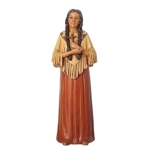 6"H St Kateri Tekakwitha - Figure; Renaissance Collection