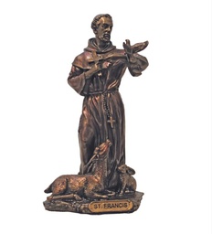 [SR-77713] S. Francis, Bronze Color, 3.25"