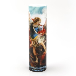 [C-8025] LED Candle St. Michael