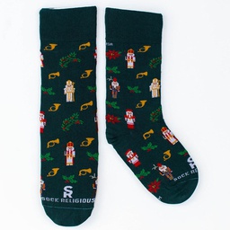 [SR1017] Holy Nutcrackers Adult Socks