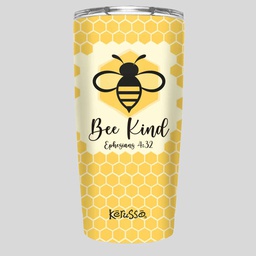 [MUGS257] Stainless Steel Tumbler Bee Kind