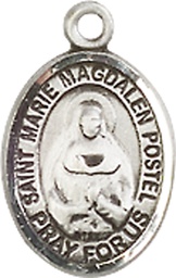 [9294SS] Sterling Silver Marie Magdalen Postel Medal