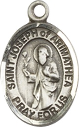 [9300SS] Sterling Silver Saint Joseph of Arimathea Medal