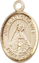 [9303GF] 14kt Gold Filled Our Lady of Olives Medal