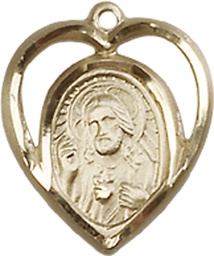 [4126GF] 14kt Gold Filled Scapular Medal