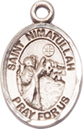 [9339SS] Sterling Silver Saint Nimatullah Medal