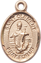 [9340GF] 14kt Gold Filled Saint Clement Medal