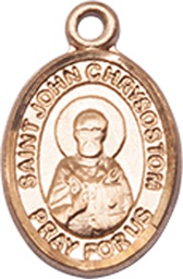 [9357GF] 14kt Gold Filled Saint John Chrysostom Medal