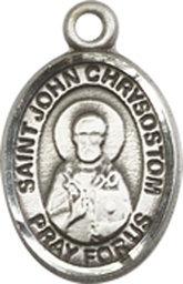 [9357SS] Sterling Silver Saint John Chrysostom Medal