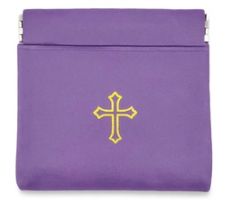 [MX30503-PRP] Vinyl Leatherette Rosary Case – Purple