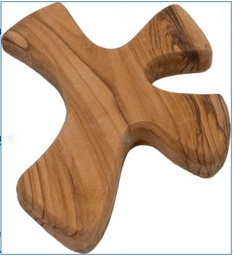 [MX36504] Wood Carrying Cross – Olive Wood