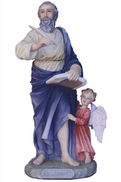 [SR-76087-C] St. Matthew 8&quot; Fully Hand Painted Statue