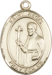 [7380KT] 14kt Gold Saint Regis Medal