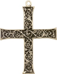 [6029KT] 14kt Gold Cross Medal