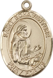 [8085GF] 14kt Gold Filled Saint Bonaventure Medal