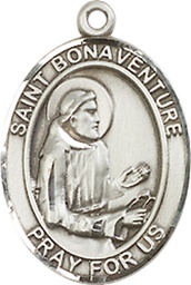 [8085SS] Sterling Silver Saint Bonaventure Medal